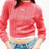 Tommy Jeans スクリプト ケーブルニット セーター