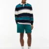 Tommy Jeans リラックス ストライプ ラグビー ポロシャツ Tommy Jeans リラックス ストライプ ラグビー ポロシャツ