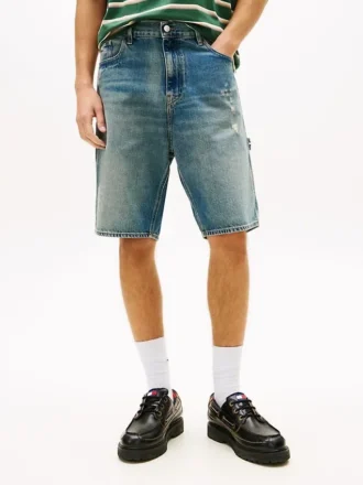 Tommy Jeans リラックスデニム ユーティリティショーツ