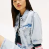 Tommy Jeans ショートスリーブ デニムジャケット Tommy Jeans ショートスリーブ デニムジャケット
