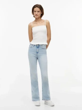 Tommy Jeans スリムフィット シャーリング タンクトップ