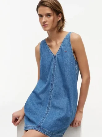Tommy Jeans デニムミニドレス