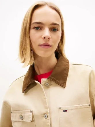 Tommy Jeans オーバーサイズ・バーン・ジャケット