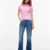 Tommy Jeans スリムフィット リブニット ポロシャツ
