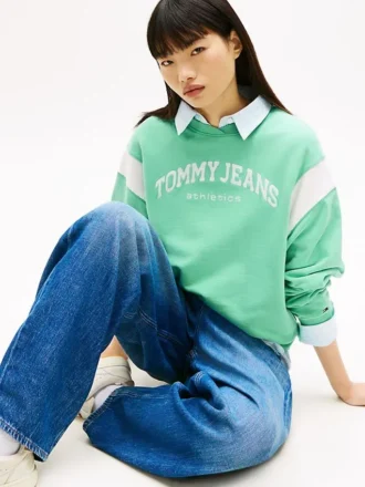 Tommy Jeans アスレチックス ボックスィ スウェットシャツ