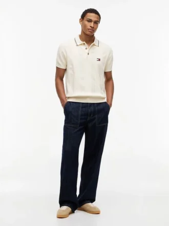 Tommy Jeans 半袖セーターポロ Tommy Jeans 半袖セーターポロ