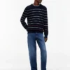 Tommy Jeans スリムフィット ストライプセーター