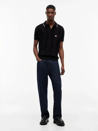 Tommy Jeans ショーツ付き半袖セーターポロ