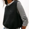 Tommy Jeans サイドタイ リネンブレンドトップス Tommy Jeans サイドタイ リネンブレンドトップス