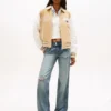 Tommy Jeans スエード・バーシティ・ジャケット
