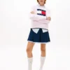 Tommy Jeans フラッグロゴ・ティップド・セーター