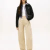 Tommy Jeans クロップドデニムジップジャケット