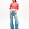 Tommy Jeans スクリプト ケーブルニット セーター