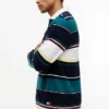 Tommy Jeans リラックス ストライプ ラグビー ポロシャツ Tommy Jeans リラックス ストライプ ラグビー ポロシャツ