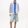 Tommy Jeans リラックスフィット チェックカーディガン Tommy Jeans リラックスフィット チェックカーディガン