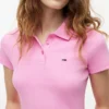 Tommy Jeans スリムフィット リブニット ポロシャツ