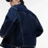 Tommy Jeans ダークウォッシュ デニム ランチジャケット