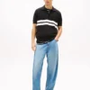 Tommy Jeans ショーツ付き半袖セーターポロ Tommy Jeans ショーツ付き半袖セーターポロ