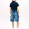 Tommy Jeans クロップド・ボクシーフィット ポロシャツ