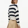 Tommy Jeans ストライプ ケーブルニット セーター