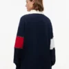 Tommy Jeans オーバーサイズフィット フラッグ ラグビー