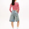Tommy Jeans スリムフィット ストライプ カーディガン