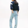 Tommy Jeans クレスト スリムストレートジーンズ