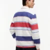 Tommy Jeans リラックス ストライプ ラグビー ポロシャツ