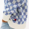 Tommy Jeans リラックスフィット チェックカーディガン Tommy Jeans リラックスフィット チェックカーディガン