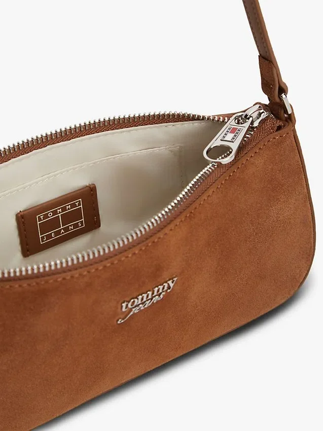 Tommy Jeans スエード ショルダーバッグ Tommy Jeans スエード ショルダーバッグ