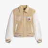 Tommy Jeans スエード・バーシティ・ジャケット