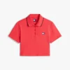 Tommy Jeans クロップド・ボクシーフィット ポロシャツ