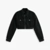 Tommy Jeans クロップドデニムジップジャケット