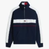 Tommy Jeans カラーブロック クォータージップ Tommy Jeans カラーブロック クォータージップ