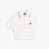 Tommy Jeans クロップド・ボクシーフィット ポロシャツ Tommy Jeans クロップド・ボクシーフィット ポロシャツ