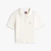 Tommy Jeans レタストリム セーターポロ Tommy Jeans レタストリム セーターポロ