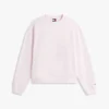 Tommy Jeans パフプリント ボックス型スウェットシャツ