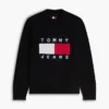 Tommy Jeans フラッグロゴ クルーネックセーター