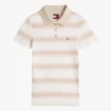 Tommy Jeans スリムフィット リブニット ポロシャツ