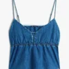 Tommy Jeans シャンブレー タンクトップ Tommy Jeans シャンブレー タンクトップ