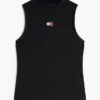 Tommy Jeans スリムフィット モックネック タンクトップ