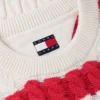 Tommy Jeans ストライプ ケーブルニット セーター