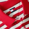 Tommy Jeans レギュラーフィット ストライプ ポロシャツ Tommy Jeans レギュラーフィット ストライプ ポロシャツ
