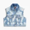Tommy Jeans クロップドデニムベスト