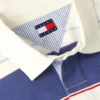 Tommy Jeans リラックス ストライプ ラグビー ポロシャツ