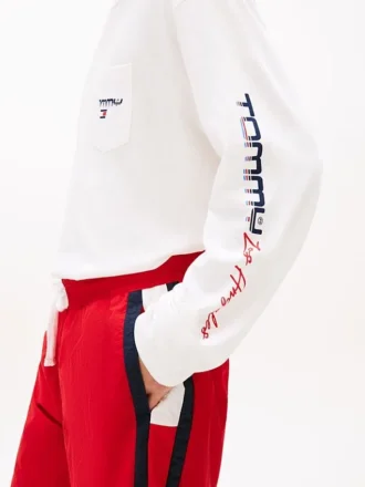 Tommy Jeans ロングスリーブ LAロゴTシャツ