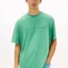 Tommy Jeans ディストレスド・ロゴTシャツ