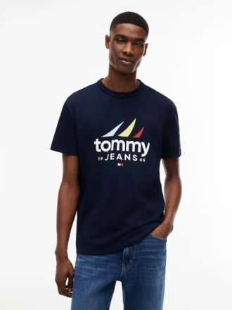 Tommy Jeans セーリングロゴTシャツ