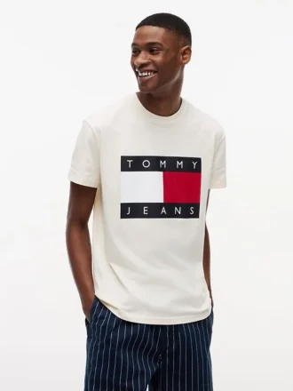 Tommy Jeans ビッグ・フラッグ・ロゴ Tシャツ