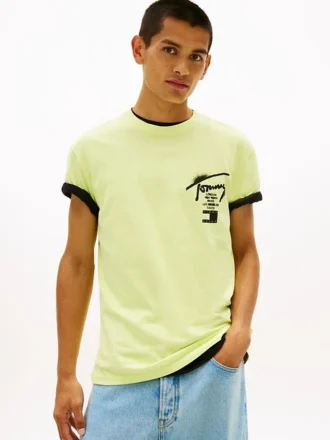 Tommy Jeans スプレーペイントロゴ Tシャツ
